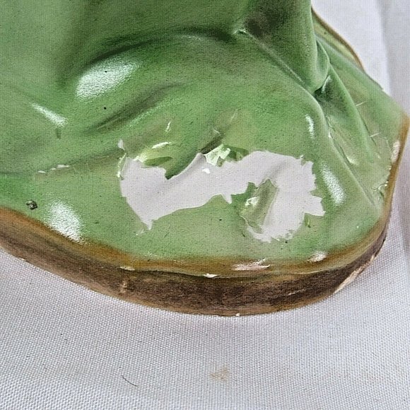 Vintage Christmas Nativity Set Hand Painted 8"  6 pc 1980s Ceramic - Picture 8 of 12